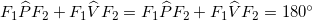 F_1 \widehat PF_2+F_1 \widehat VF_2=F_1 \widehat PF_2+F_1 \widehat V F_2=180^\circ